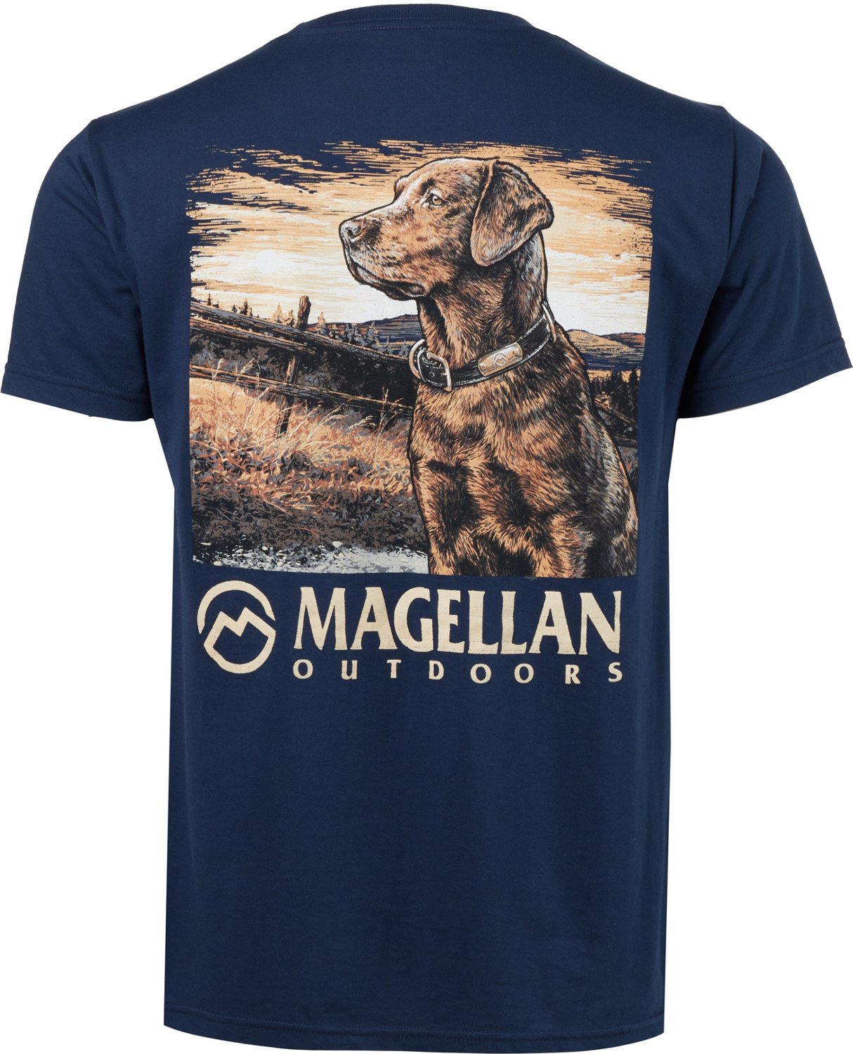 Magellan Outdoors Men's Rustic Lab T-shirt                                                                                       - view number 1 selected