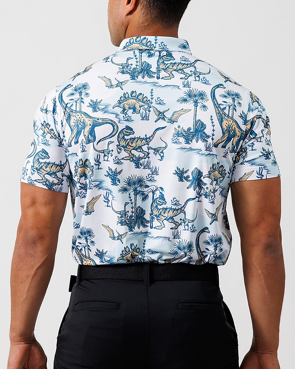 Waggle Men's Land Before Golf Polo Shirt                                                                                         - view number 2