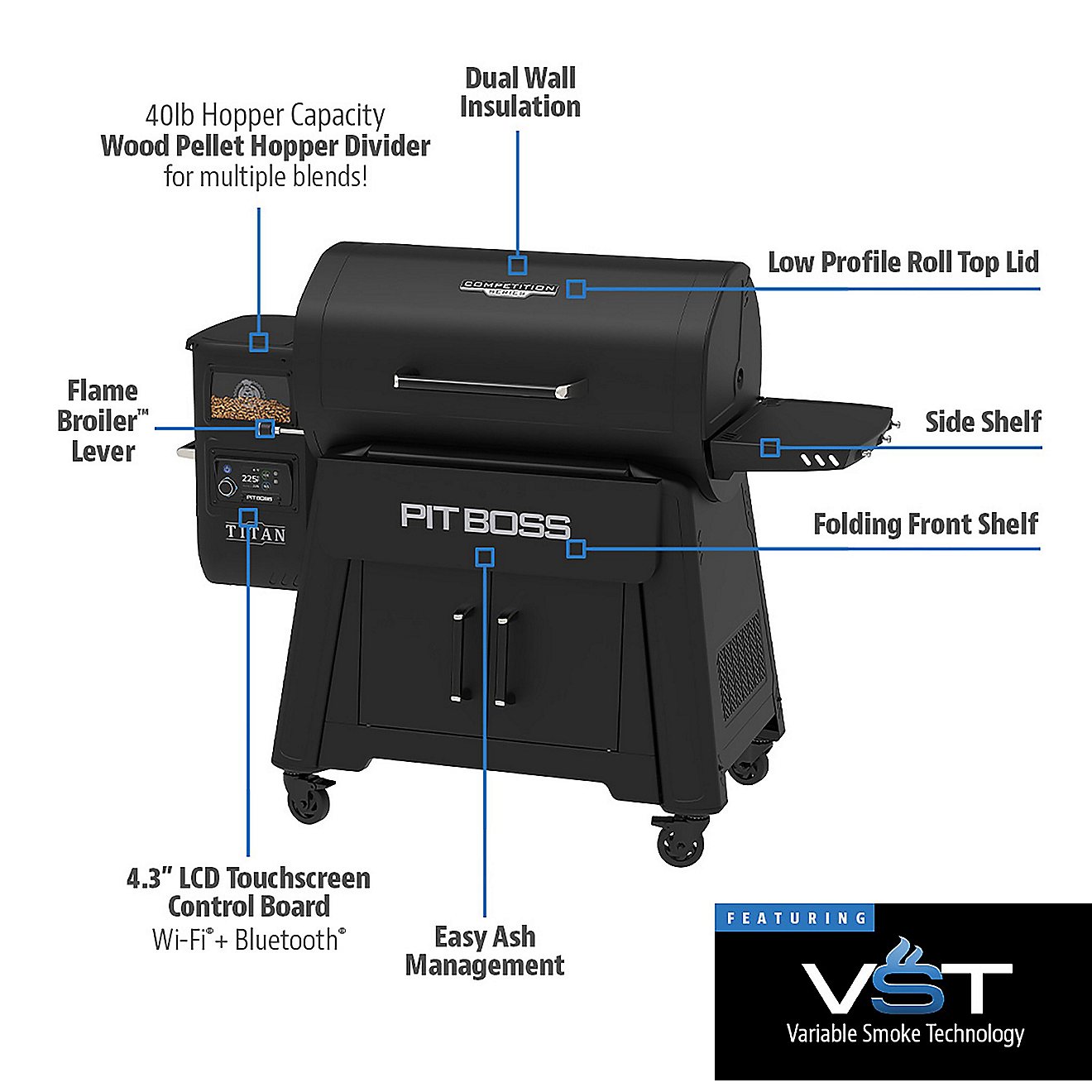 Pit Boss Titan Wood Pellet Grill                                                                                                 - view number 2