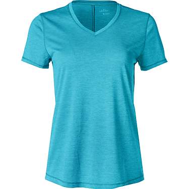 BCG Women's Turbo Melange V-neck T-shirt                                                                                        