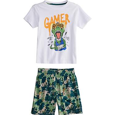 BCG Toddler Boys' Gamer Short Sleeve T-shirt and Shorts Set                                                                     
