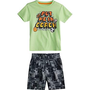BCG Toddler Boys' Put Me In Short Sleeve T-shirt and Shorts Set                                                                 