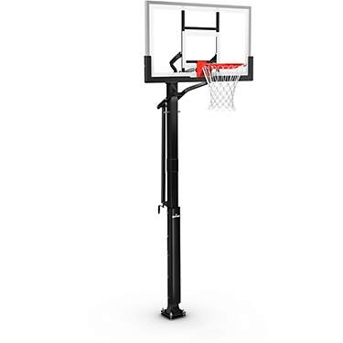 Spalding Glass In-Ground 54 in Basketball System                                                                                