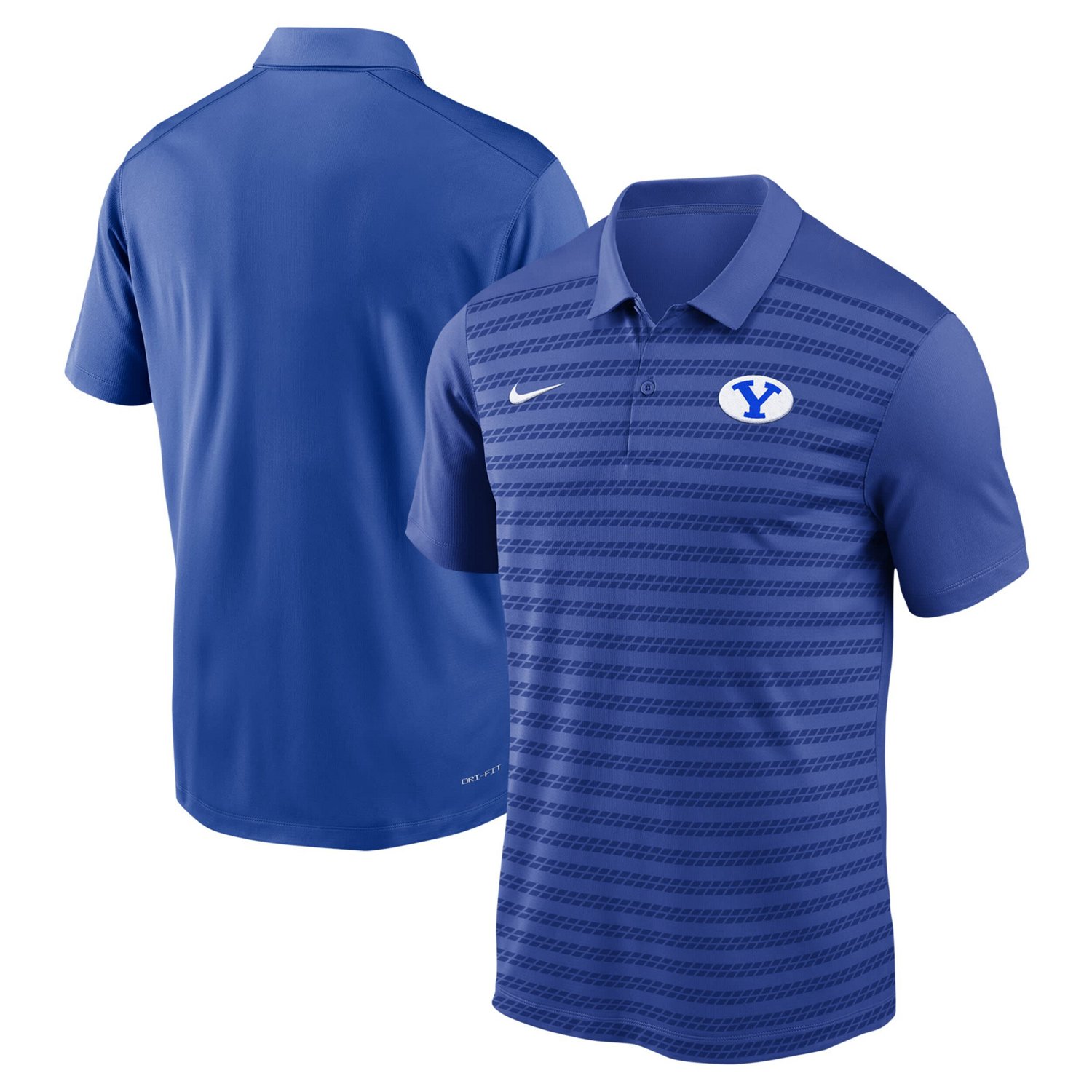 Nike Byu Cougars Sideline Victory Coaches Performance Polo Academy