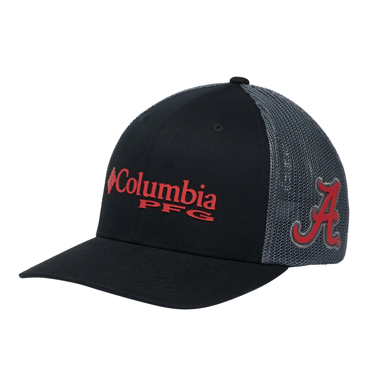 Academy Sports + Outdoors Columbia Sportswear Men's University of Alabama  Collegiate PFG Mesh Ball Cap