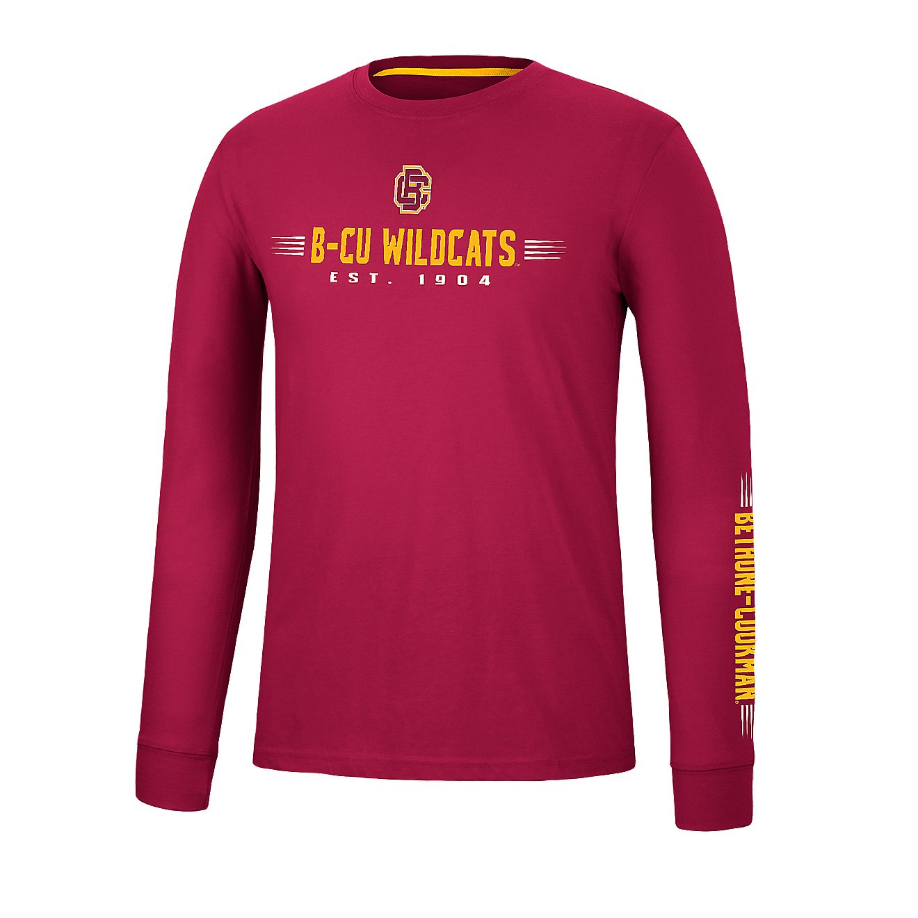 Colosseum Athletics Men’s Bethune-Cookman University Spackler Long Sleeve T-shirt                                              - view number 1