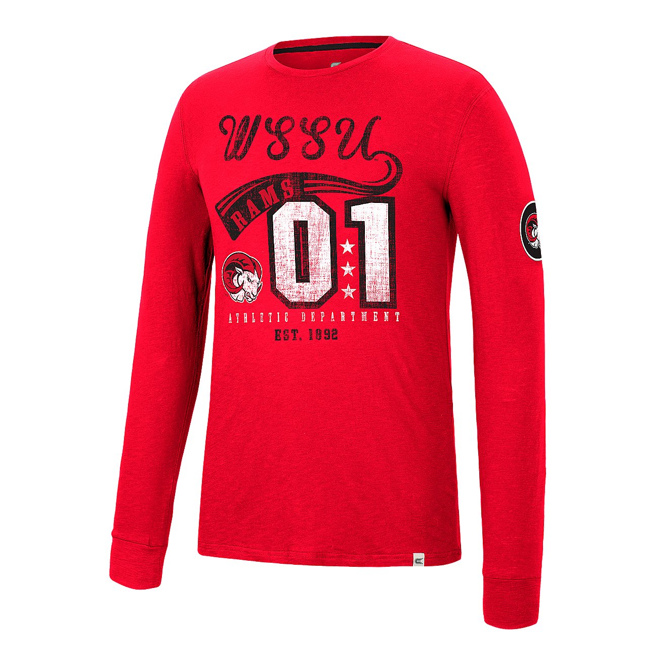 Colosseum Athletics Men's Winston-Salem State University Before Electricity Graphic Long Sleeve T-shirt                          - view number 1
