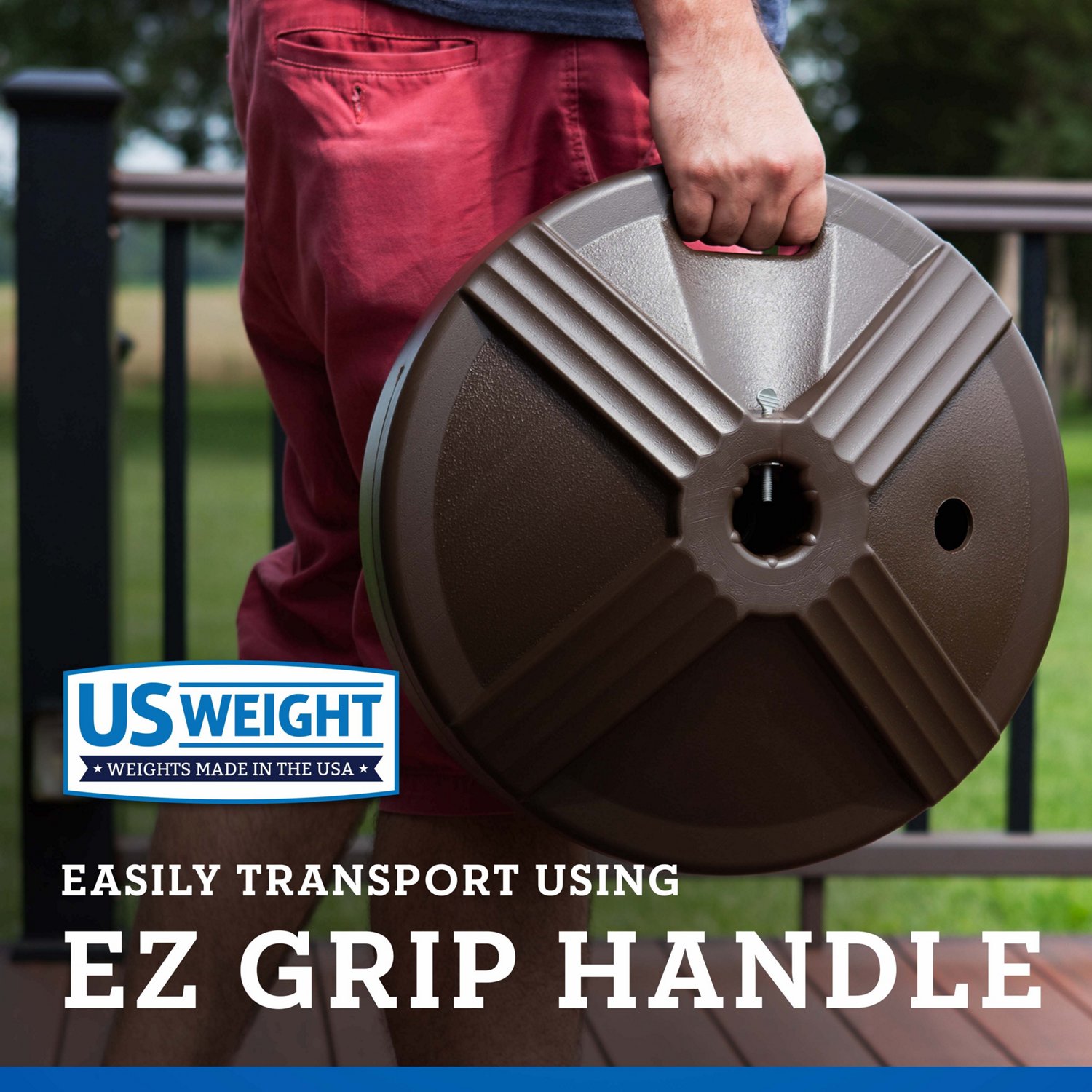 US Weight Durable 50 Pound Umbrella Base - view number 6