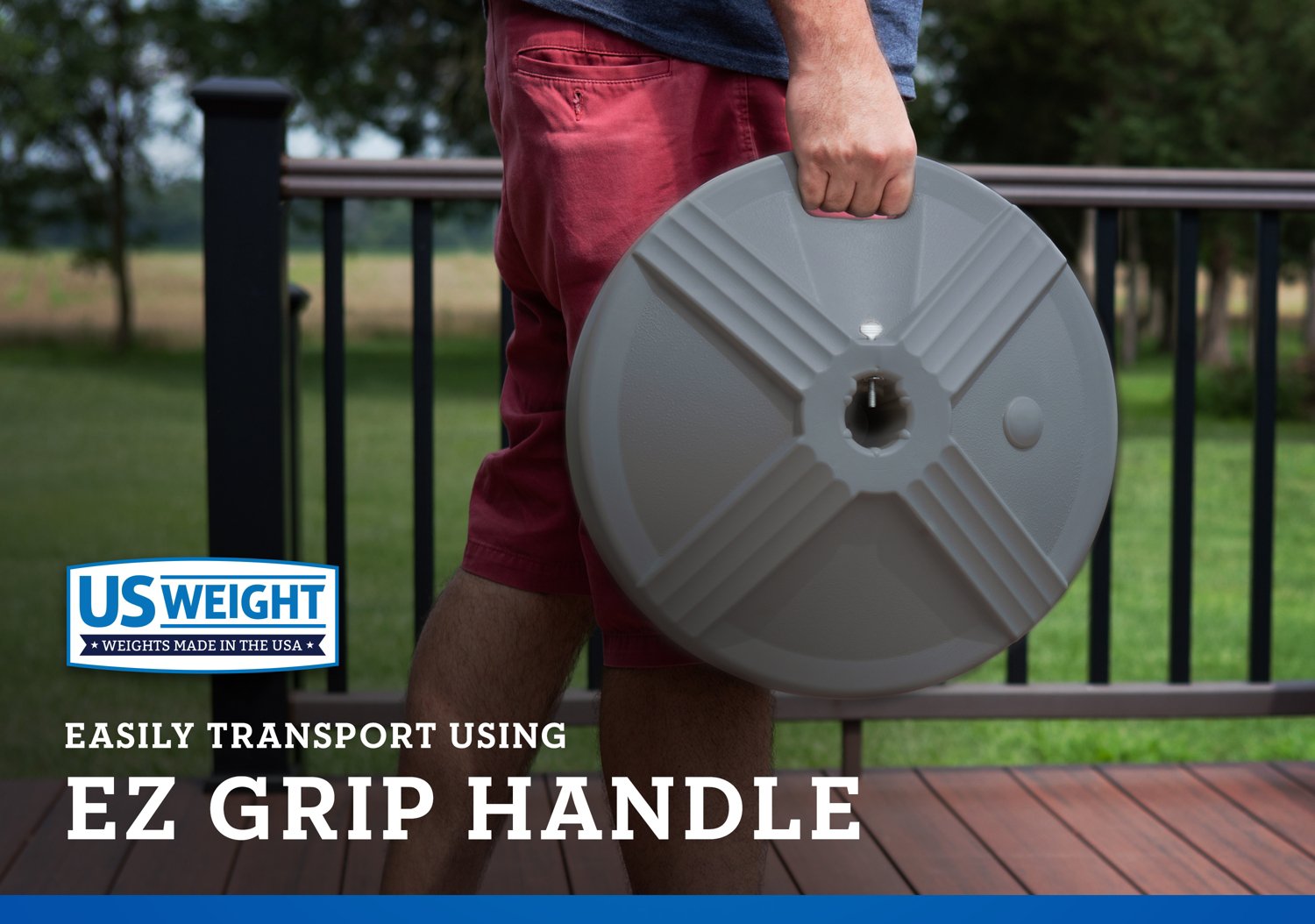 US Weight Durable 50 Pound Umbrella Base                                                                                         - view number 4