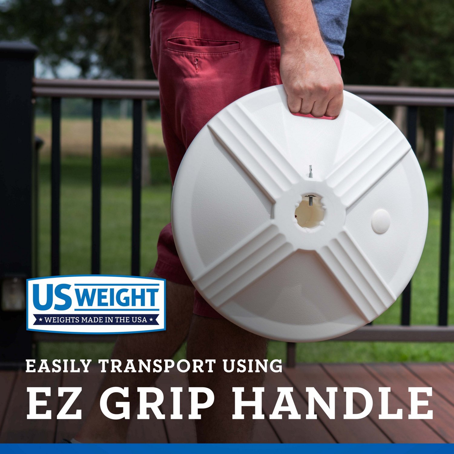 US Weight Durable 50 Pound Umbrella Base - view number 5
