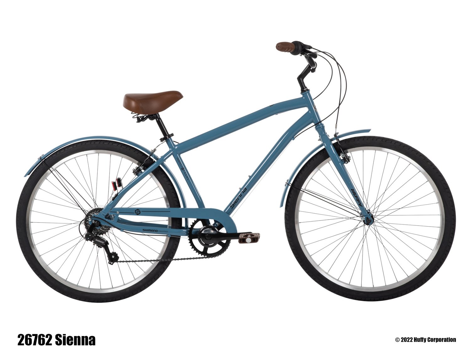 Huffy Men s Sienna 27.5 in 7 Speed Comfort Hybrid Bike Academy
