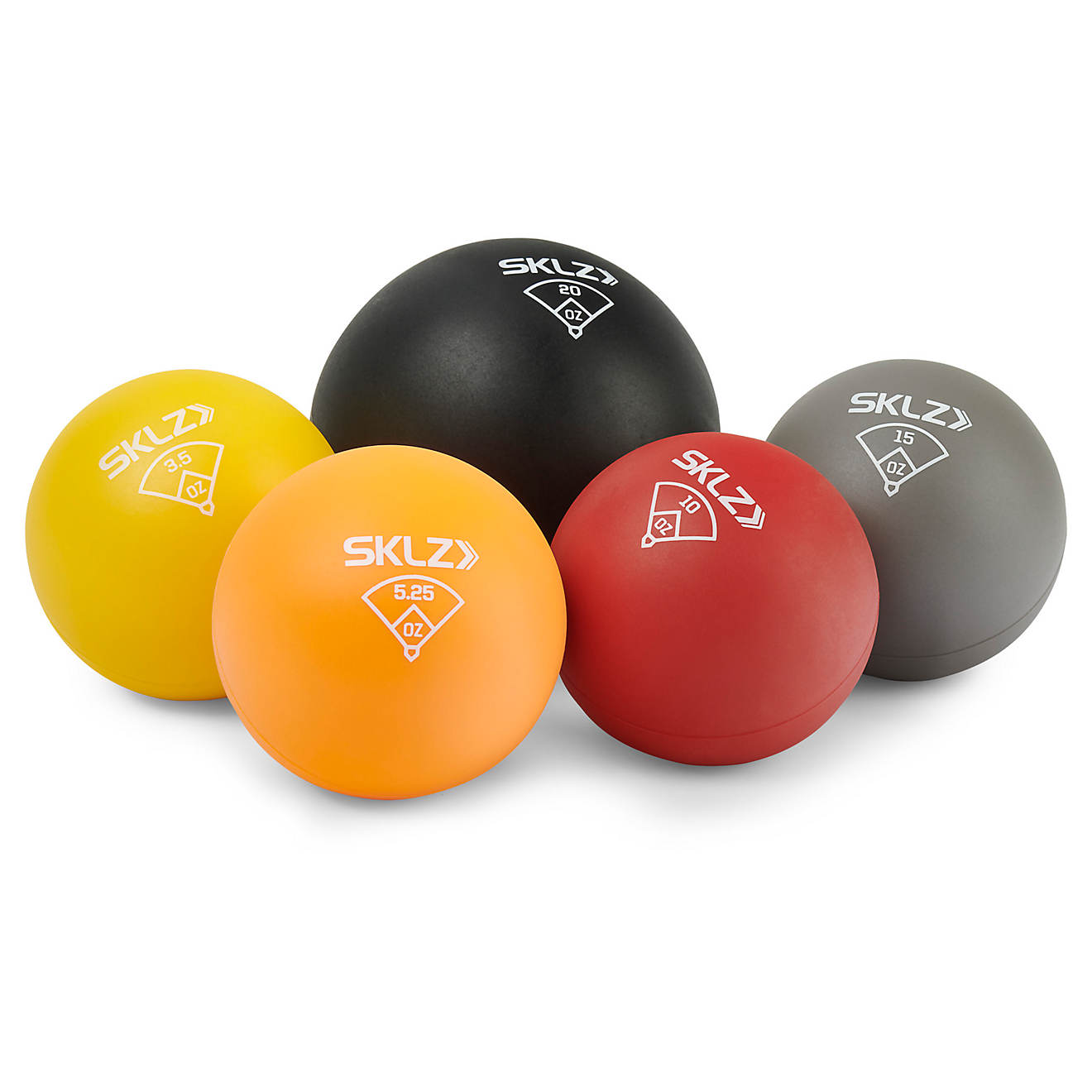 SKLZ Throwing Plyo Balls 5-Pack                                                                                                  - view number 1