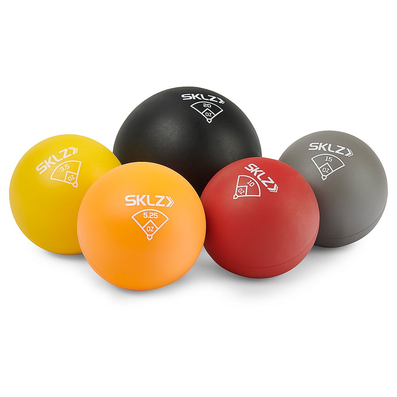 SKLZ Throwing Plyo Balls 5-Pack                                                                                                  - view number 1