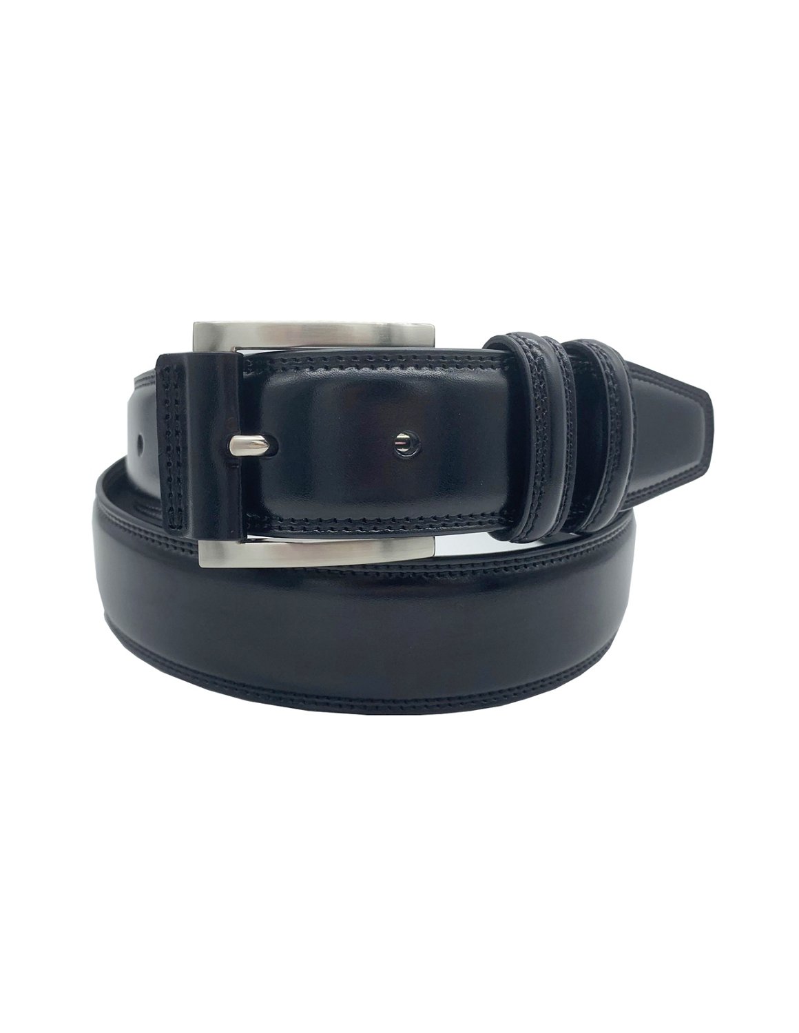 Magellan Outdoors Men's Contrast Stitch Black Belt - view number 2