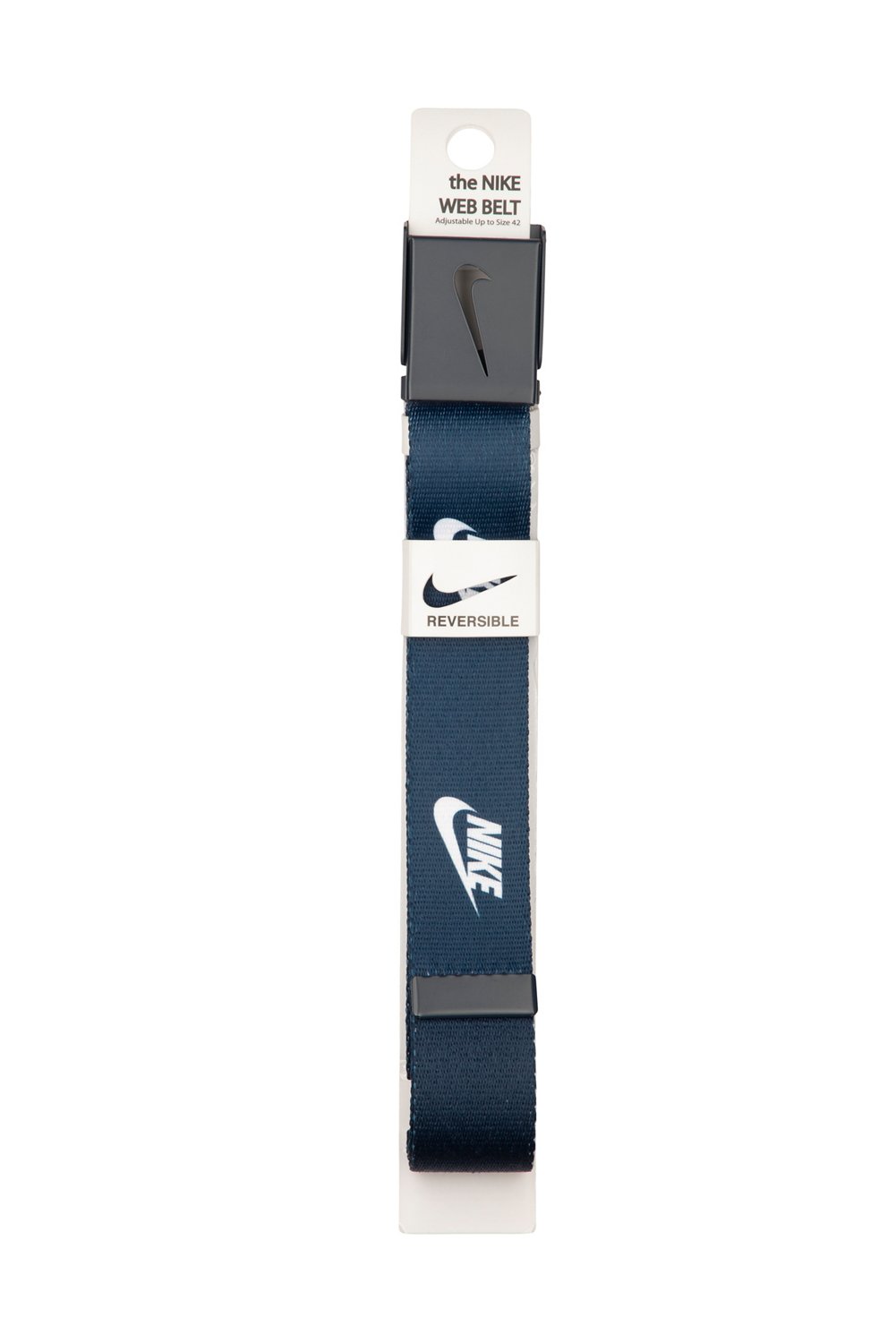 Nike Men's Futura Logo Reversible Web Belt - view number 2