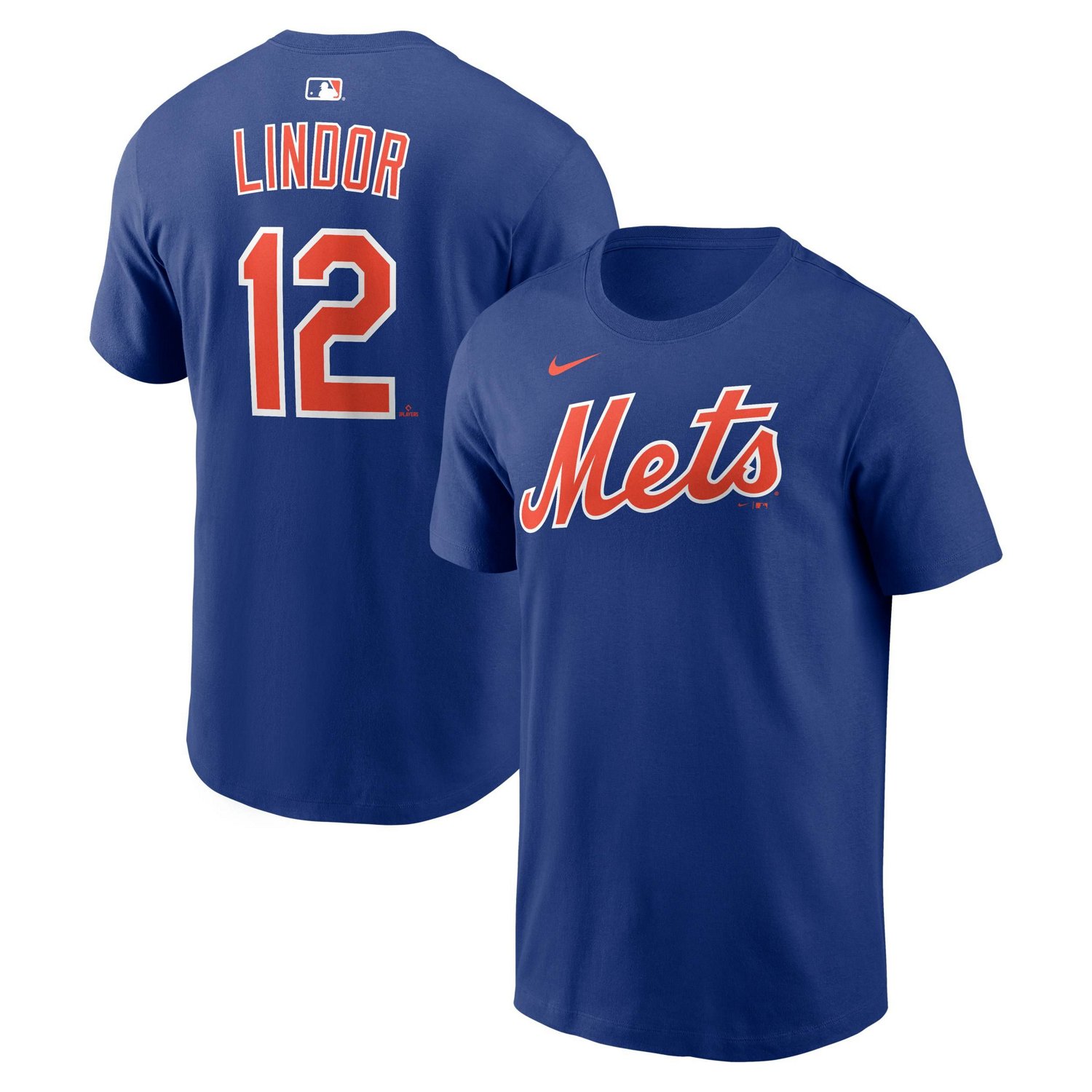 Nike Francisco Lindor New York Mets Name  Number T-Shirt