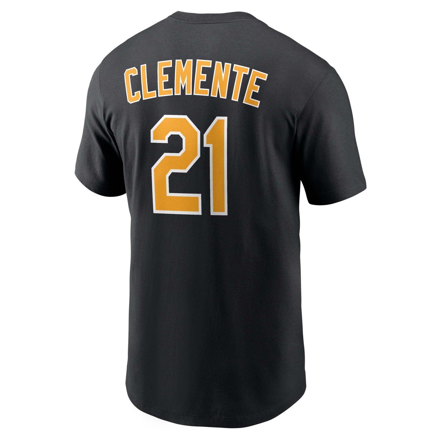 Nike Roberto Clemente Pittsburgh Pirates Cooperstown Collection Name  Number T-Shirt