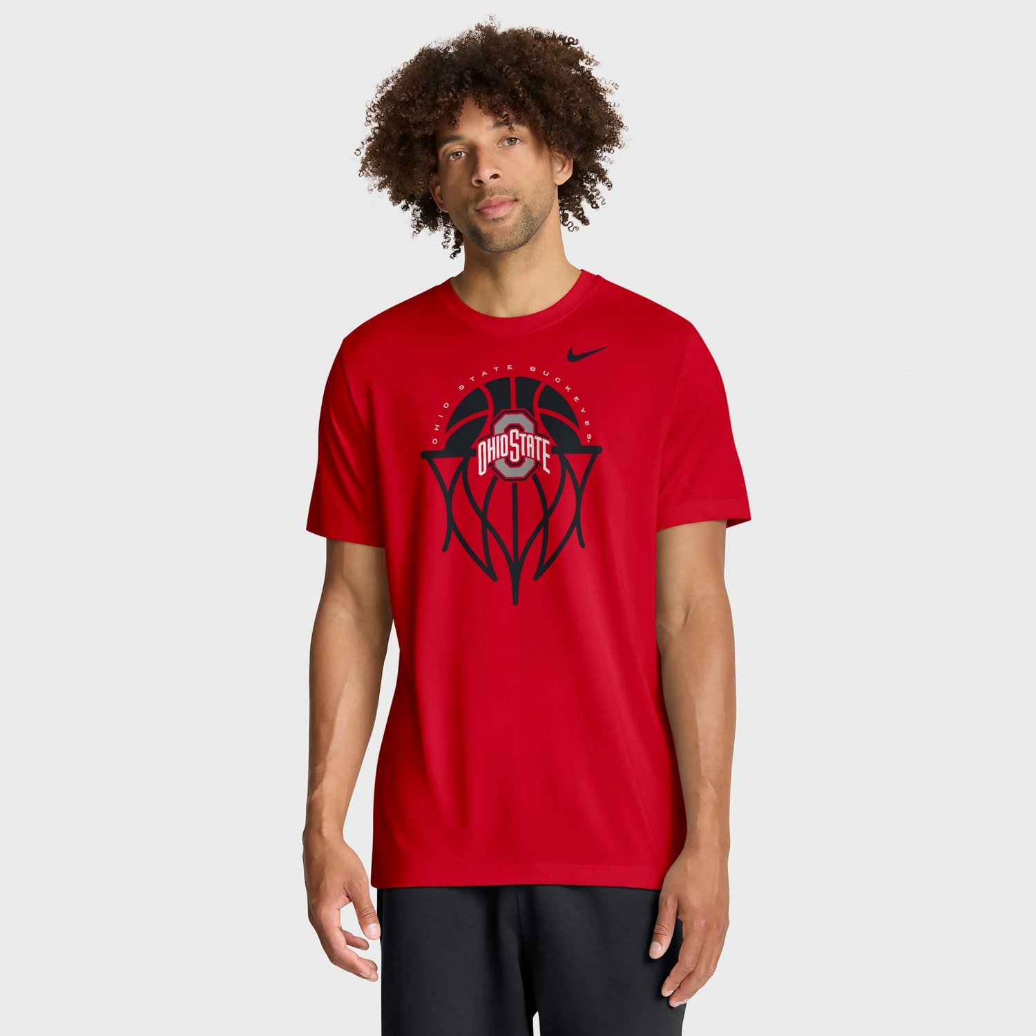 Nike Ohio State Buckeyes Basketball Icon Legend Dri-FIT T-Shirt