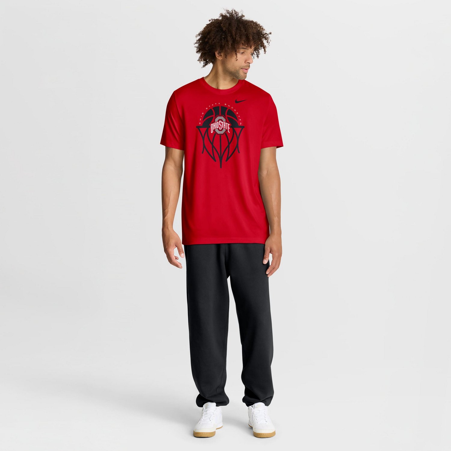 Nike Ohio State Buckeyes Basketball Icon Legend Dri-FIT T-Shirt - view number 3