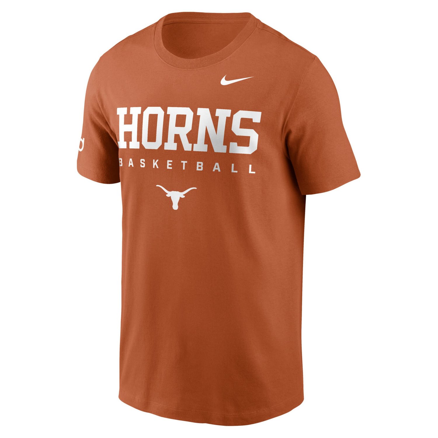 Nike Texas Texas Longhorns 2025 Courtside Basketball Legend Dri-FIT T-Shirt - view number 2