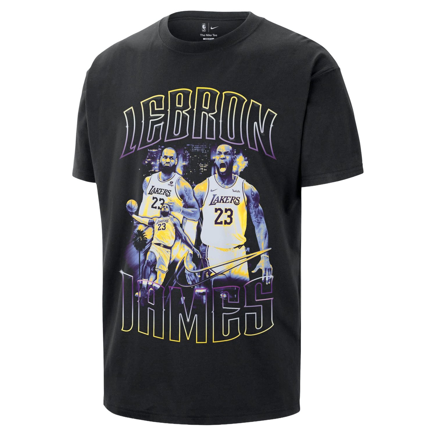 Unisex Nike LeBron James Los Angeles Lakers Athlete T-Shirt - view number 2