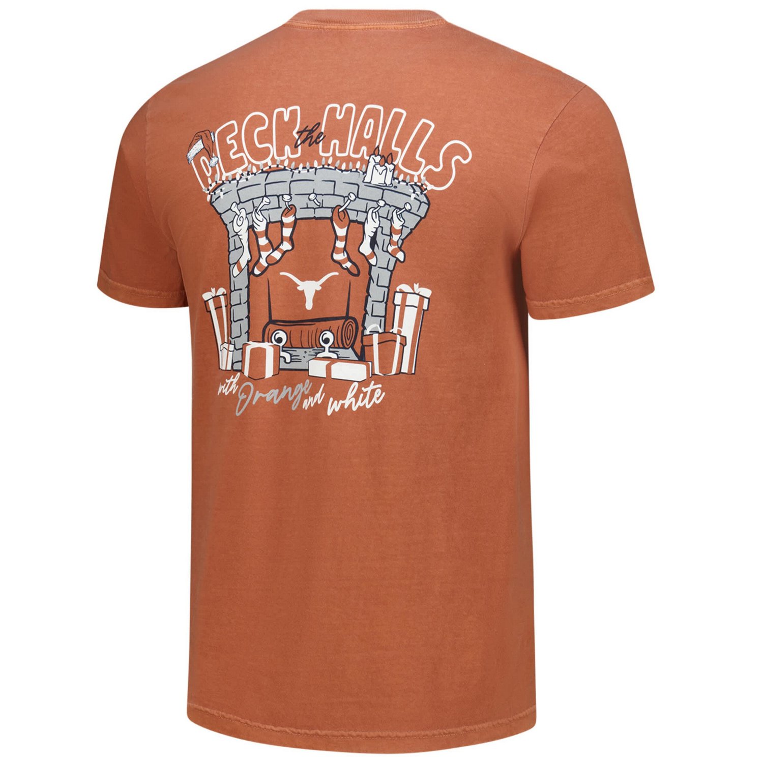 Texas Texas Longhorns Deck the Halls Comfort Colors T-Shirt - view number 3