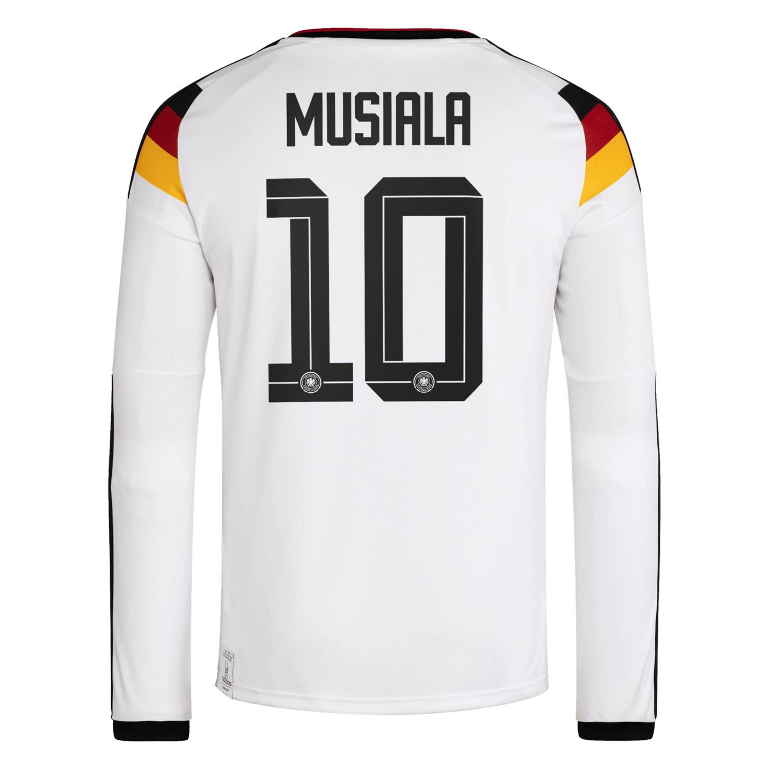adidas Jamal Musiala Germany National Team 2026 Home Replica Long Sleeve Jersey - view number 3