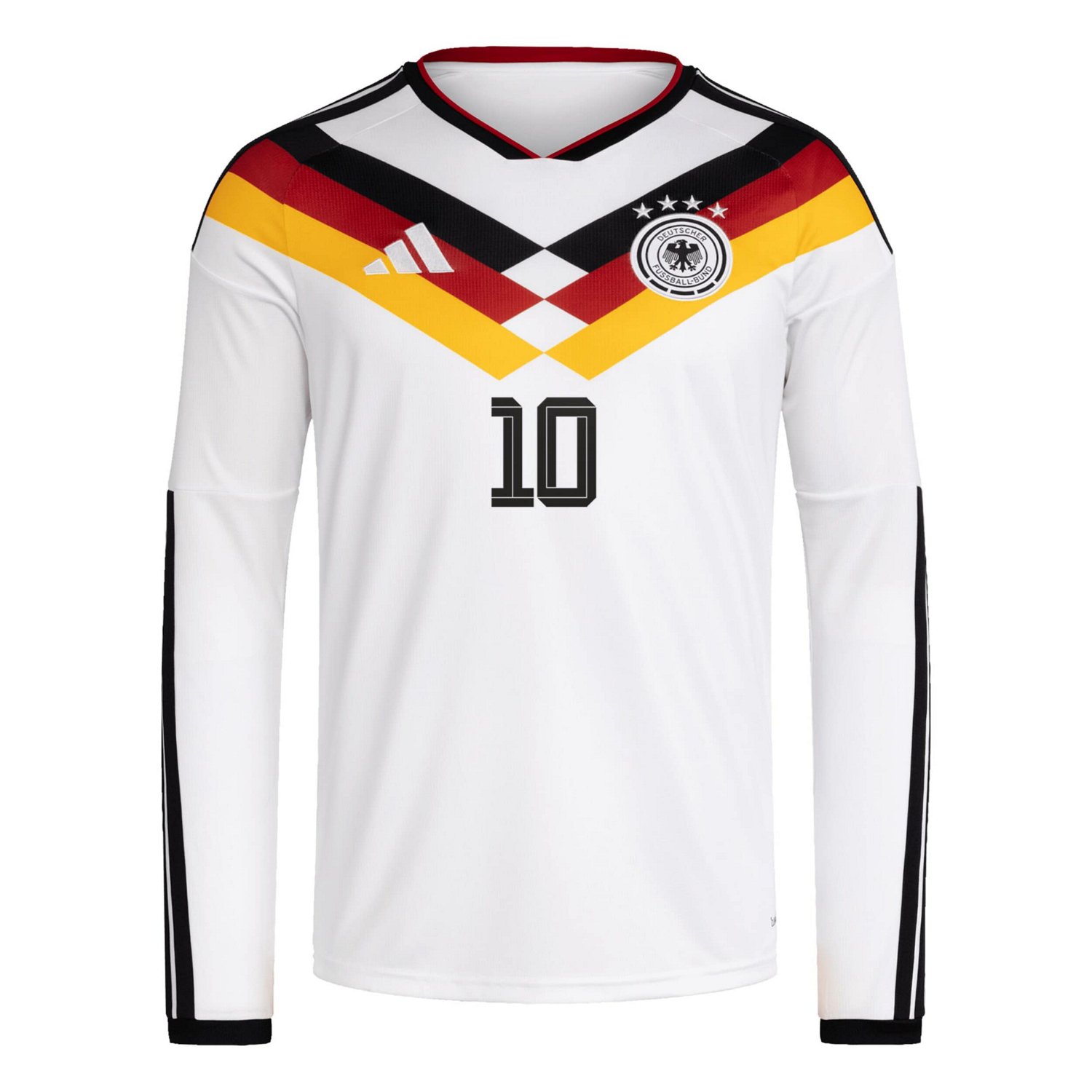 adidas Jamal Musiala Germany National Team 2026 Home Replica Long Sleeve Jersey - view number 2