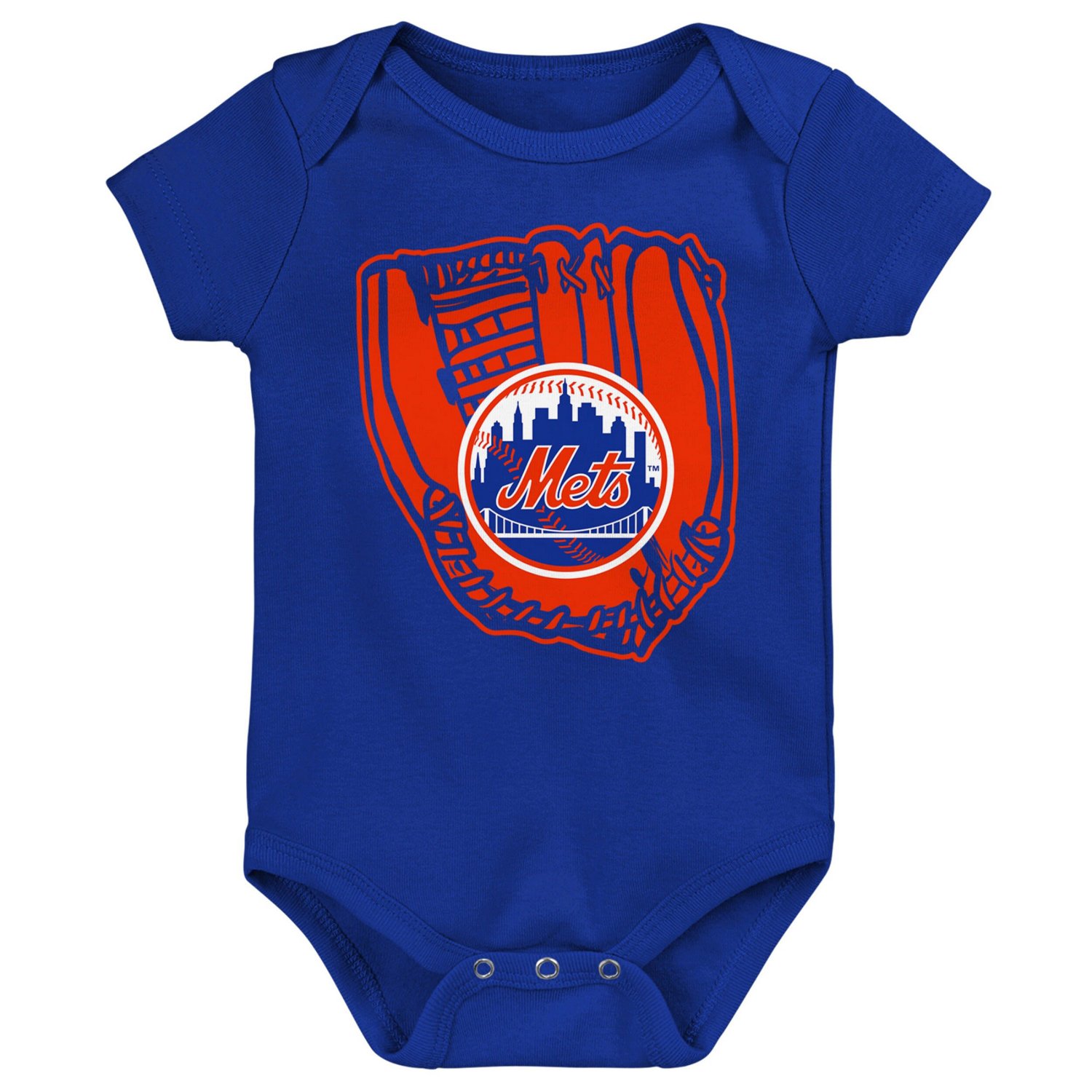 /Royal/White New York Mets Minor League Player Three-Pack Bodysuit Set                                                           - view number 3