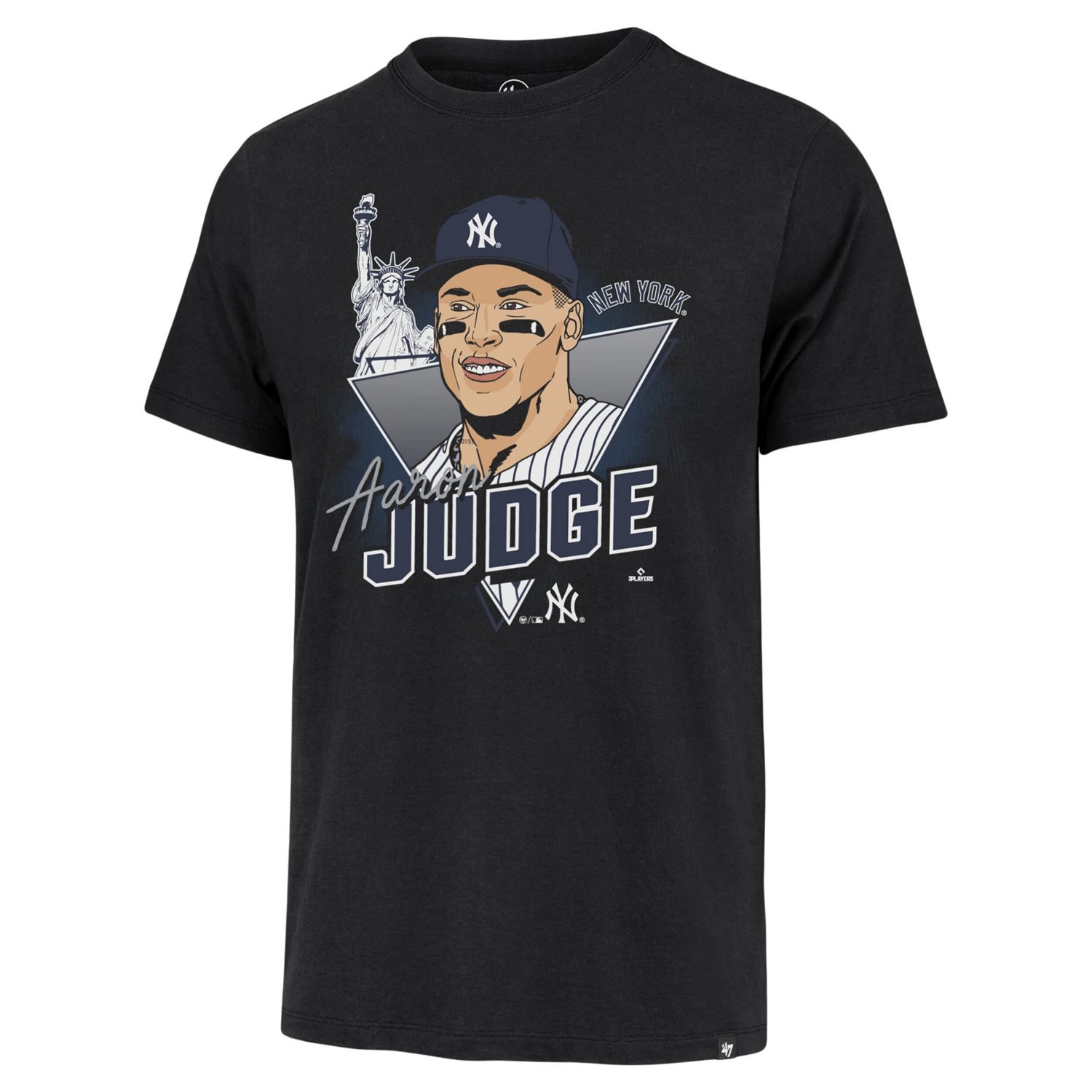 '47 Aaron Judge New York Yankees Player Caricature Franklin T-Shirt - view number 2