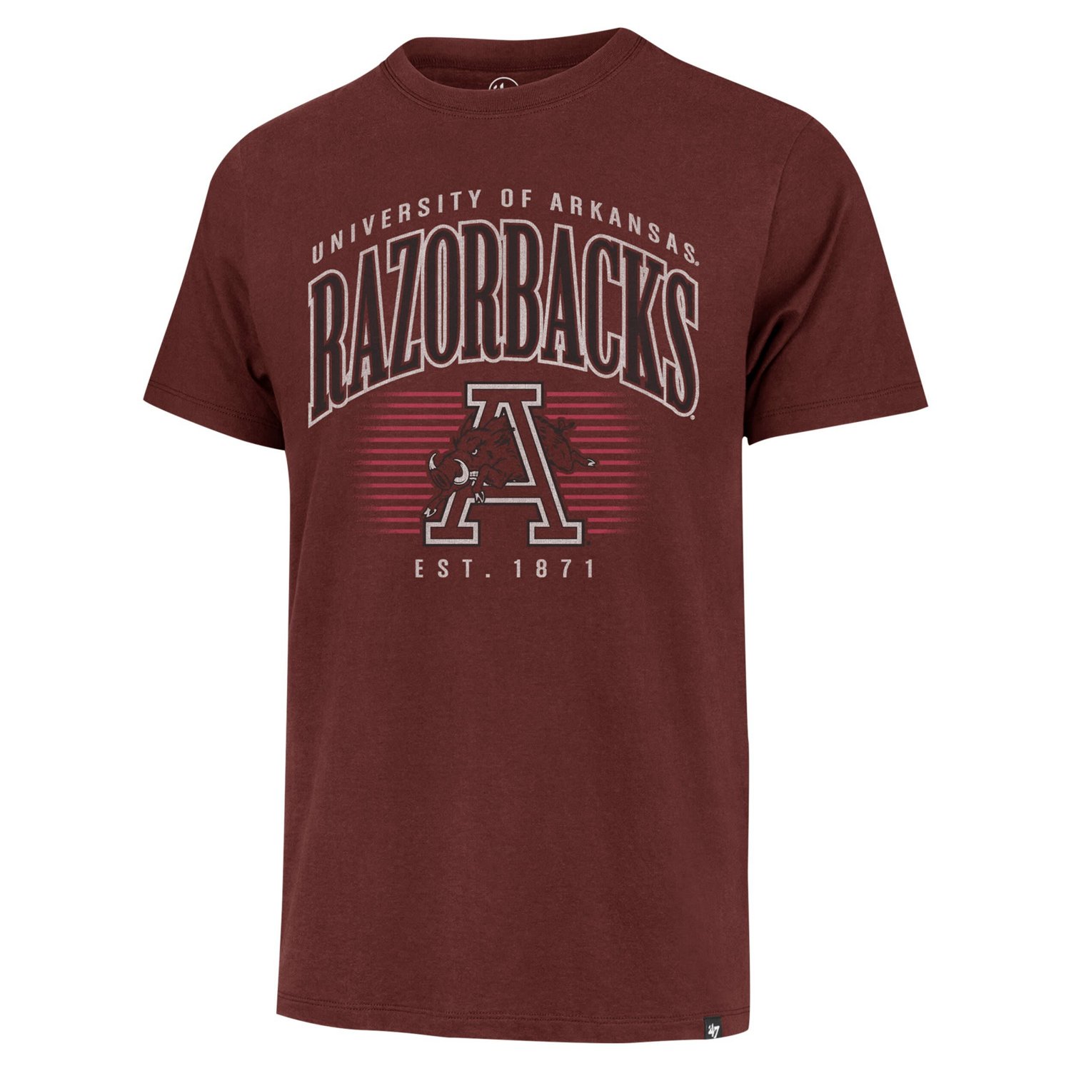 '47 Arkansas Razorbacks Double Header Franklin T-Shirt - view number 2