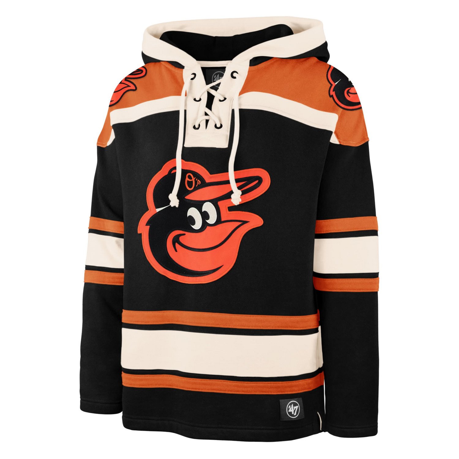 '47 Baltimore Orioles Superior Lacer Pullover Hoodie - view number 2
