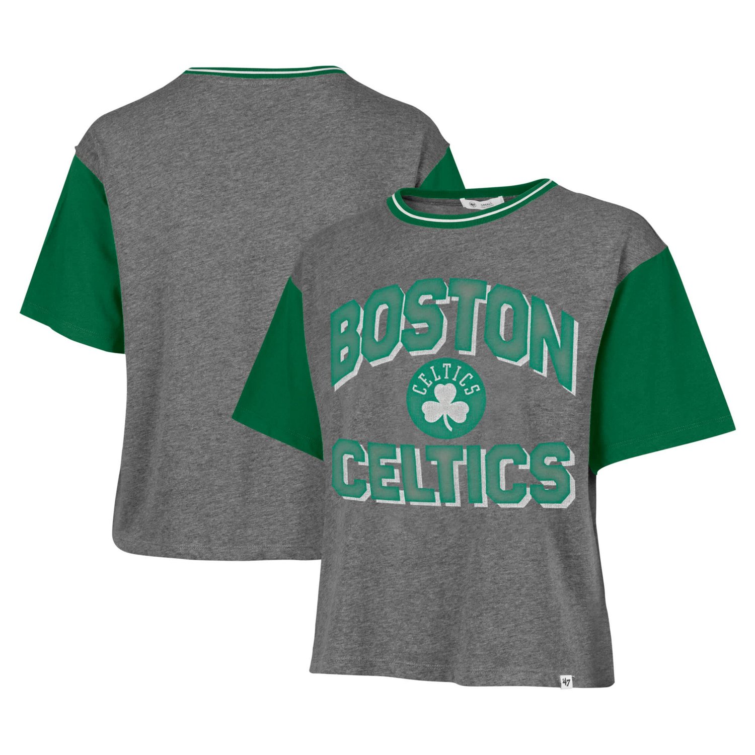 '47 Boston Celtics Rise Clubhouse Ziggy Color Block T-Shirt                                                                      - view number 1
