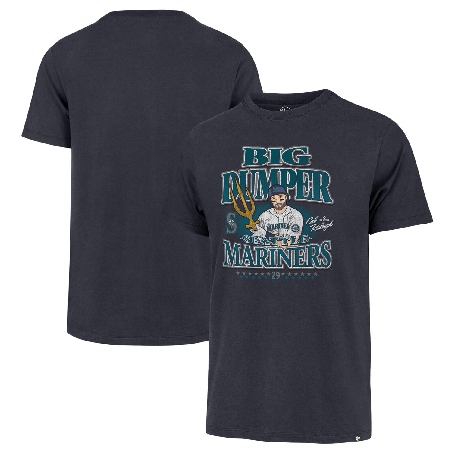 '47 Cal Raleigh Seattle Mariners Player Graphic T-Shirt