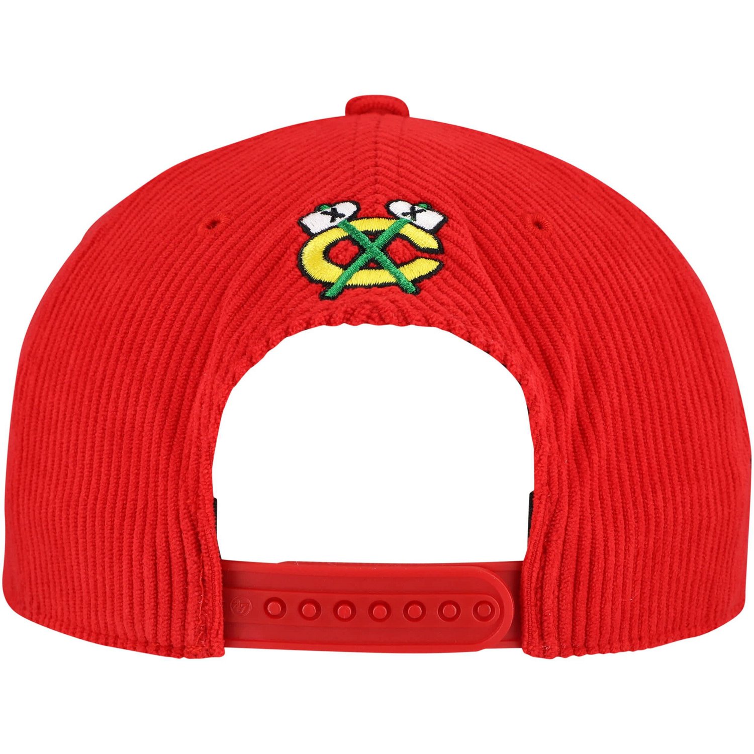 '47 Chicago Blackhawks Crosstown Corduroy Hitch Adjustable Hat - view number 4