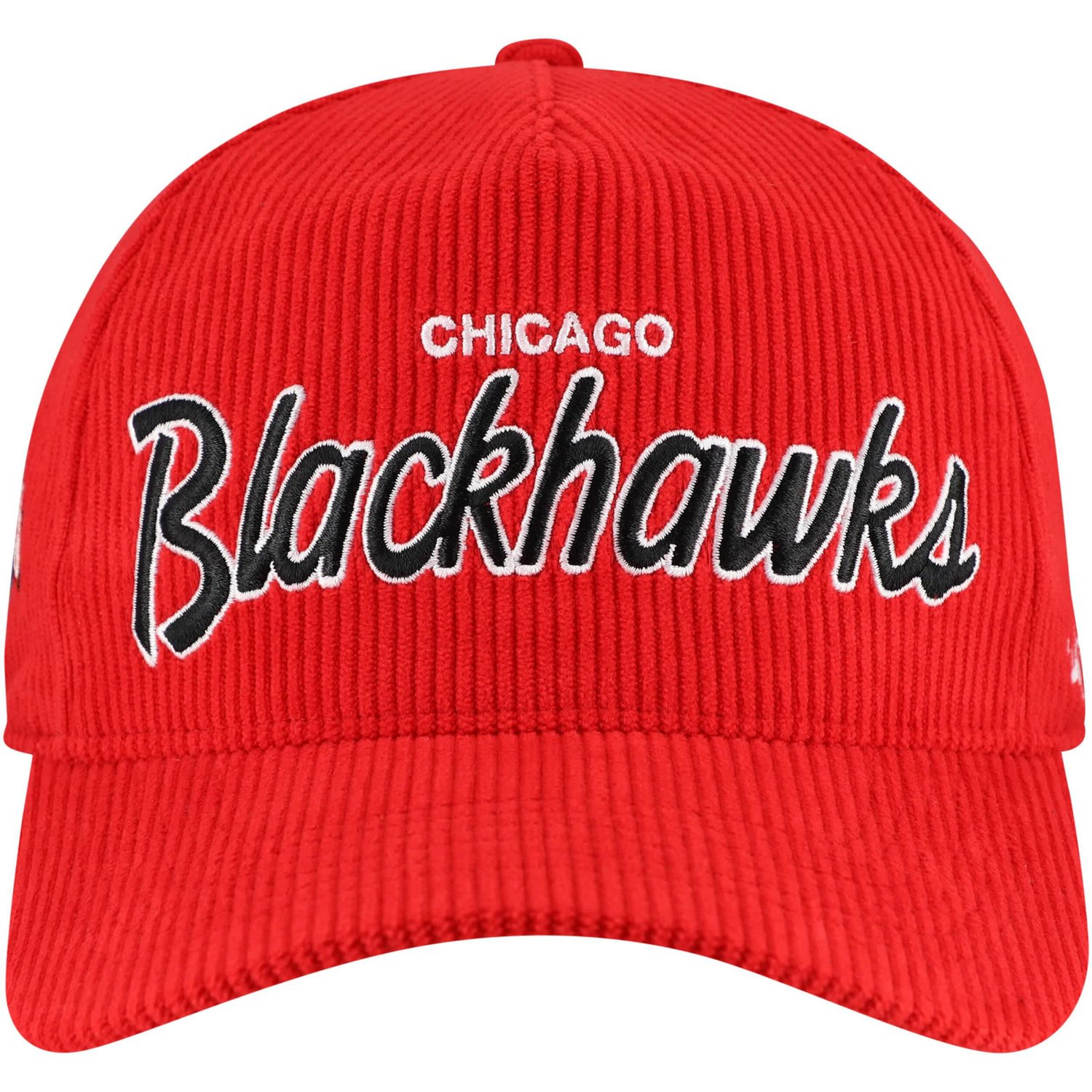 '47 Chicago Blackhawks Crosstown Corduroy Hitch Adjustable Hat - view number 2