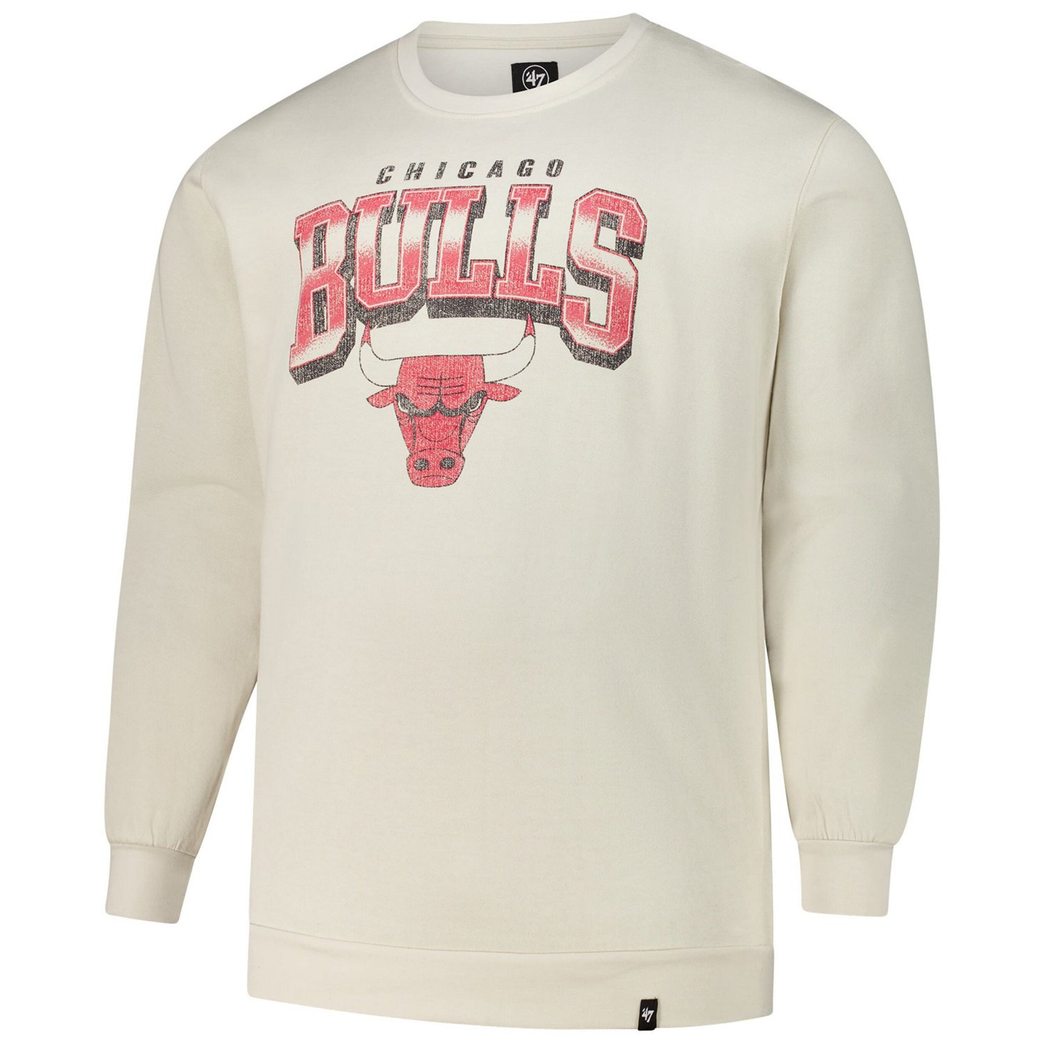 '47 Chicago Bulls Big  Tall Spotlight Headline Pullover Sweatshirt - view number 2
