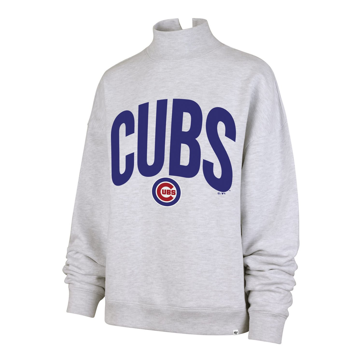 '47 Chicago Cubs Subtle Muse Mock Neck Sweatshirt - view number 2