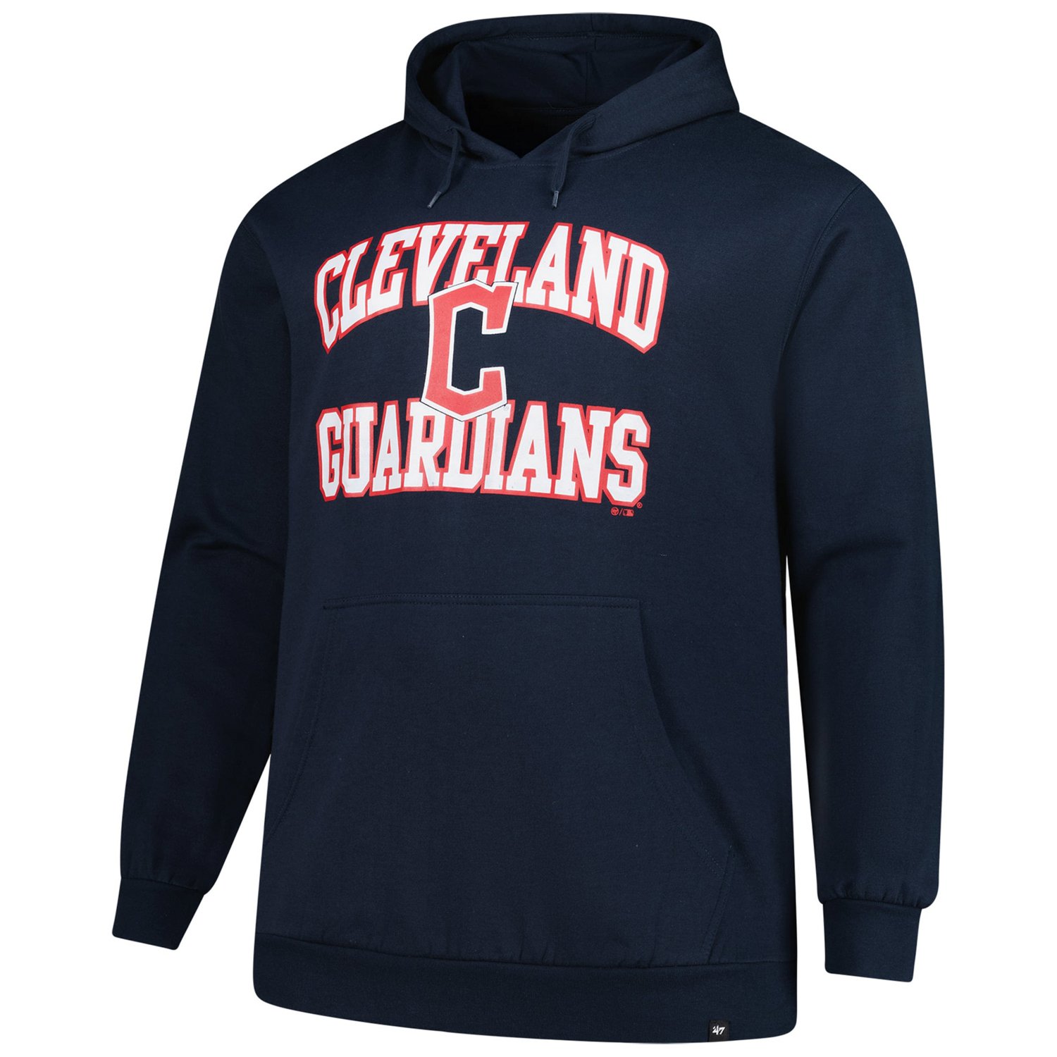 '47 Cleveland Guardians Big  Tall Velocity Fleece Pullover Hoodie - view number 2