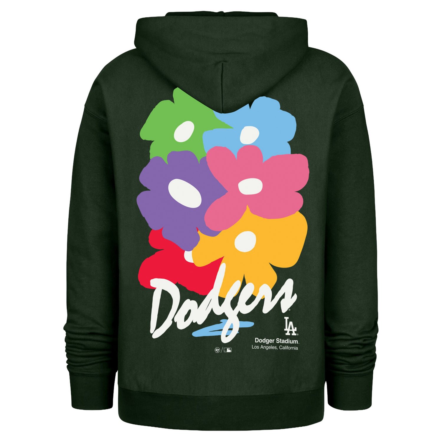 '47 Dark Los Angeles Dodgers Gallery Foundation Hoodie - view number 3