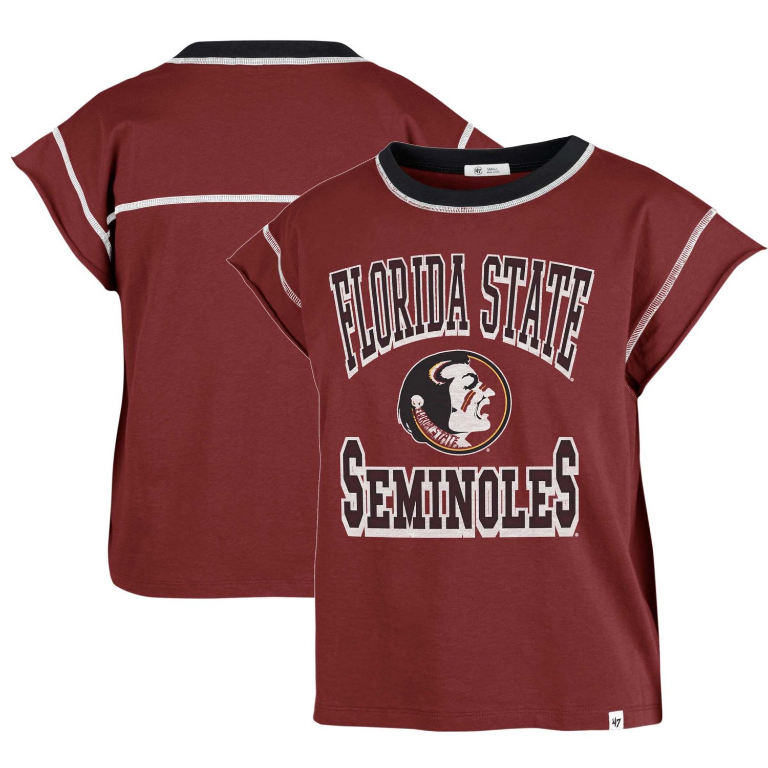 '47 Florida State Seminoles Sound Up Maya Cutoff T-Shirt - view number 1