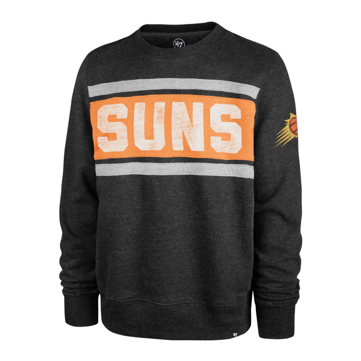 '47 Heather Phoenix Suns Tribeca Emerson Pullover Sweatshirt