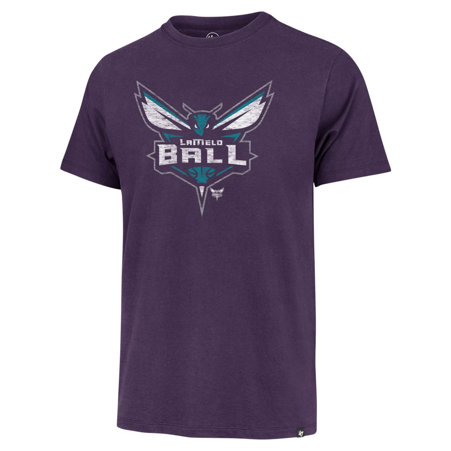 '47 LaMelo Ball Charlotte Hornets Player Logo Vintage T-Shirt                                                                    - view number 2