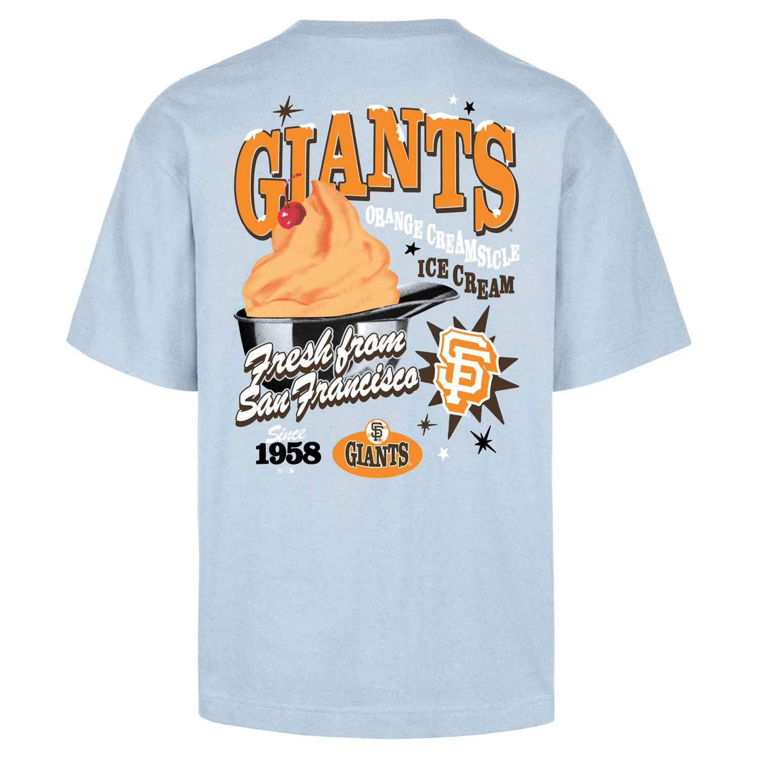 '47 Light San Francisco Giants Ice Cream Parlor Foundation T-Shirt - view number 3