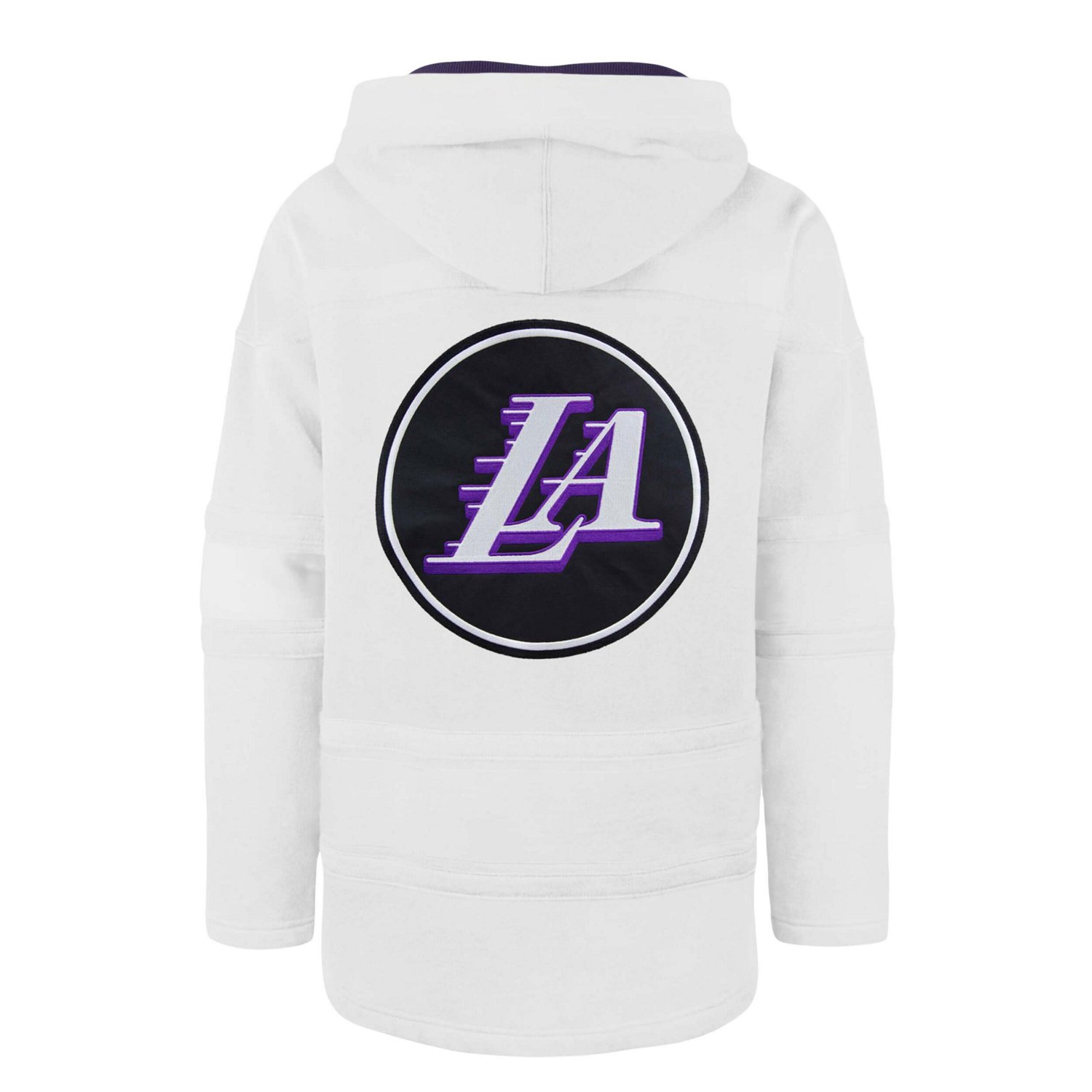 '47 Los Angeles Lakers 2022/23 Pregame MVP Lacer Pullover Hoodie - City Edition