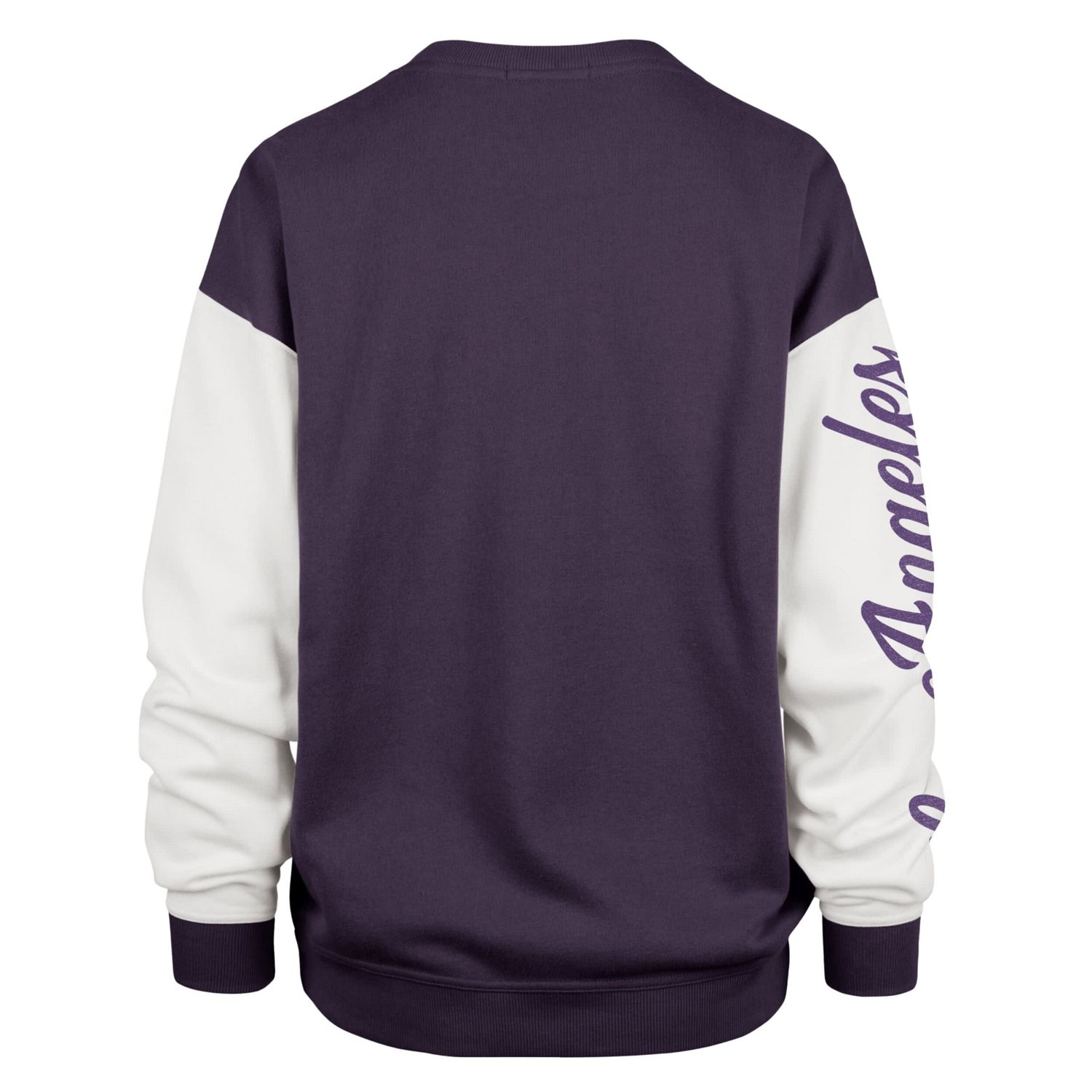 '47 Los Angeles Lakers Plus Size Oversized Rise Andie Pullover Sweatshirt - view number 3