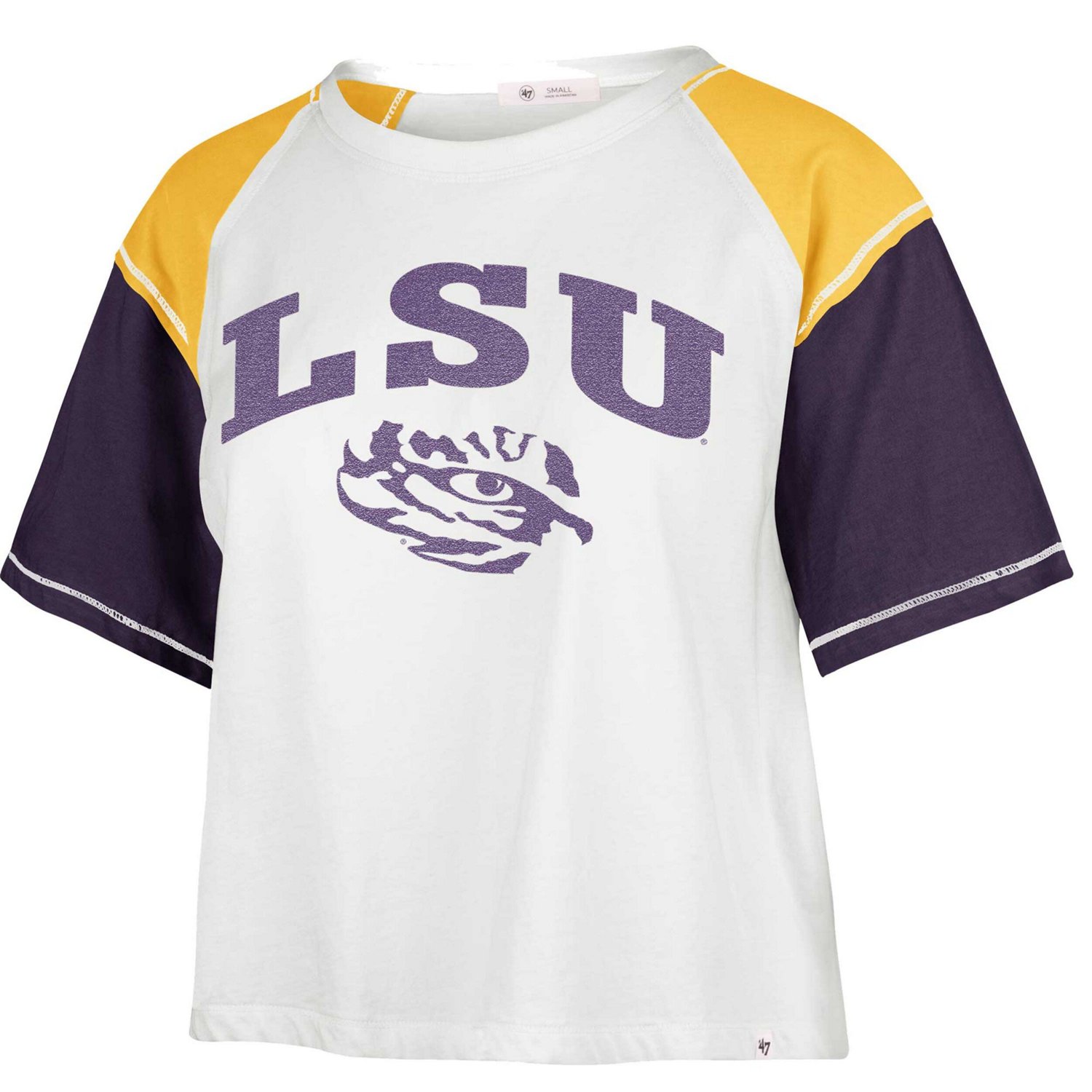 '47 LSU Tigers Serenity Gia Cropped T-Shirt - view number 2