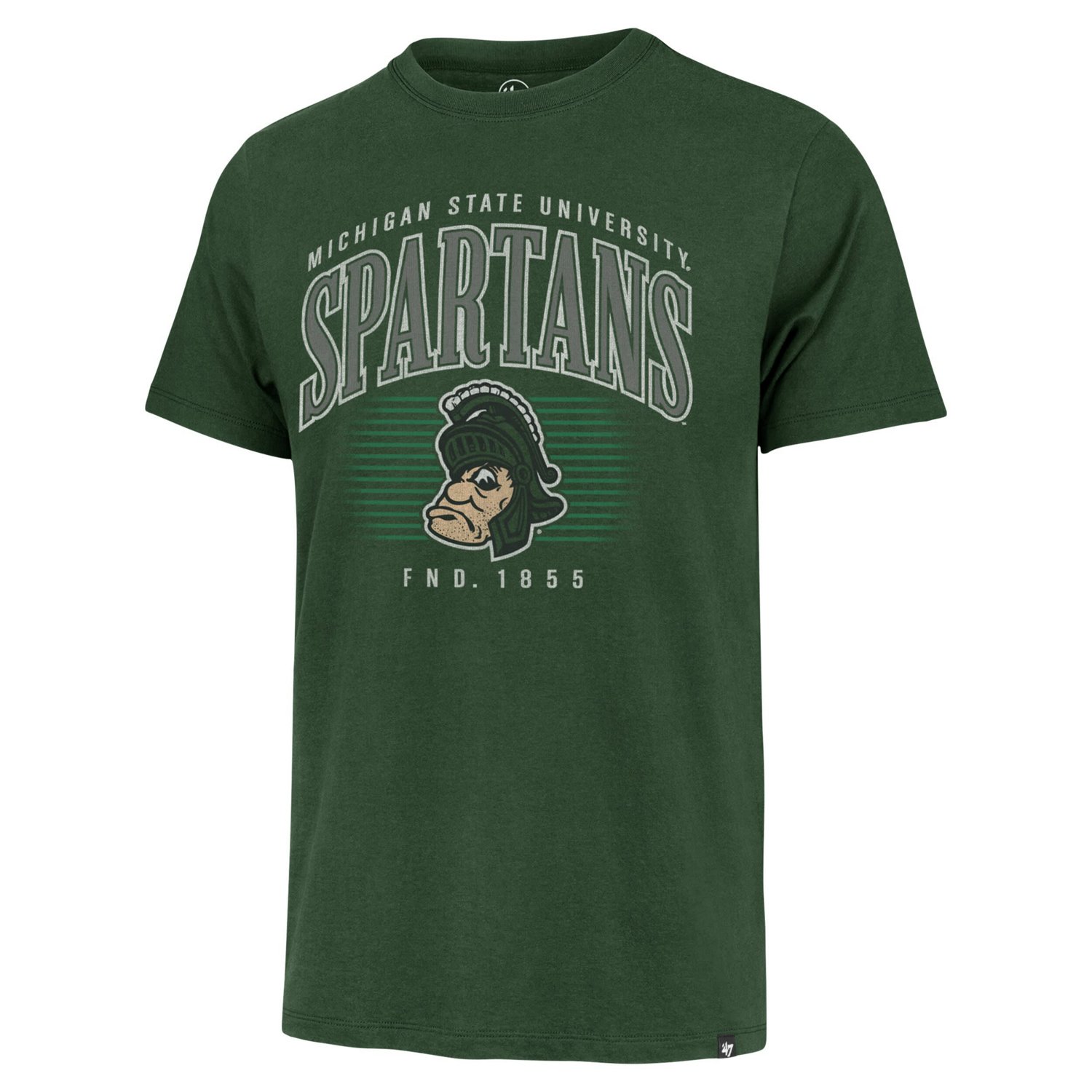 '47 Michigan State Spartans Double Header Franklin T-Shirt - view number 2