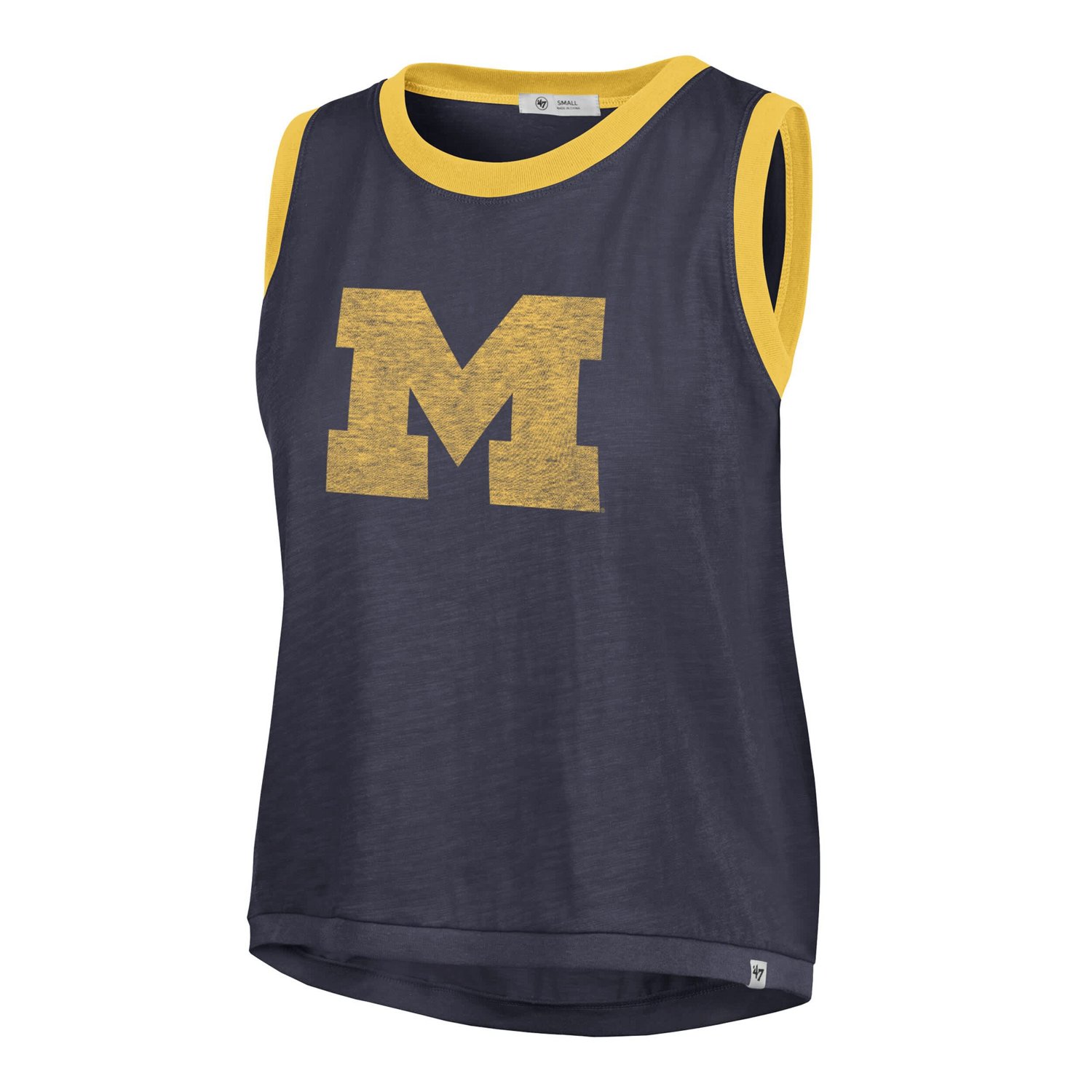 '47 Michigan Wolverines Premier Ringer Tank Top - view number 2