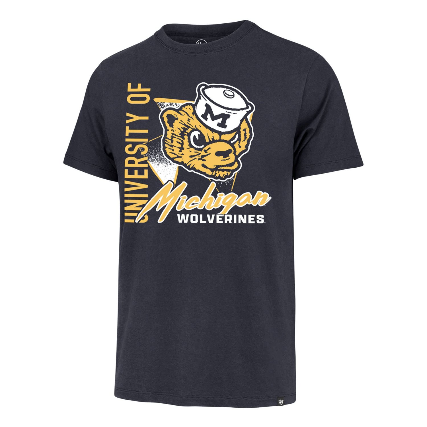 '47 Michigan Wolverines Side Arm Franklin T-Shirt - view number 2